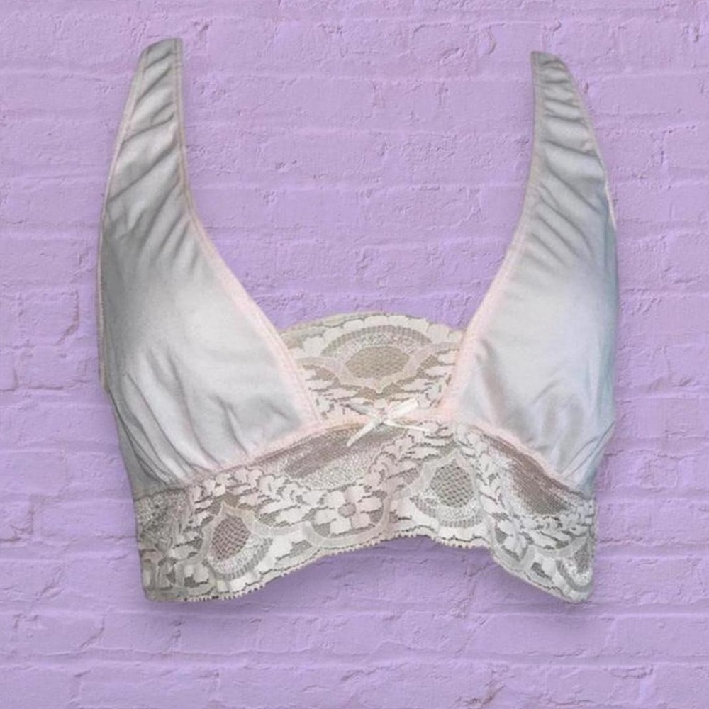pink bralette